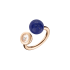 82A619-5511 |Chopard Happy Diamonds Planet Rose Gold Lapis-Lazuli Ring