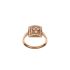 829224-5041 | Chopard Happy Diamonds Rose Gold Diamond Ring Size 55