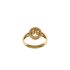 822903-0001 | Chopard Happy Diamonds Yellow Gold Diamond Ring Size 44