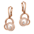 Chopard Happy Dreams Rose Gold Diamond Earrings 839769-5002