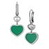 837482-1011 Buy Chopard Happy Hearts White Gold Agate Diamond Earrings