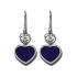 837482-1510 Buy Chopard Happy Hearts White Gold Lapis Lazuli Earrings