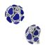 847482-1501 | Buy Chopard Happy Hearts White Gold Blue Stone Earrings