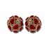 847482-5801 | Buy Chopard Happy Hearts Rose Gold Red Stone Earrings