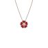 79A085-5811 | Chopard Happy Hearts Flower Rose Gold Diamond Pendant