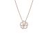 79A085-5301 Chopard Happy Hearts Flowers Rose Gold Pearl Diamond Pendant