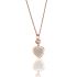 797482-5009 |Buy Online Chopard Happy Hearts Rose Gold Diamond Pendant