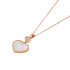 Chopard Happy Hearts Rose Gold Mother-of-Pearl Pendant 797482-5301