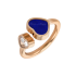 829482-5510 | Buy Chopard Happy Hearts Rose Gold Lapis Lazuli Ring