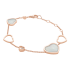 857482-5031 | Chopard Happy Hearts Rose Gold Mother-of-Pearl Bracelet