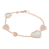 857482-5036 | Chopard Happy Hearts Rose Gold Mother-of-Pearl Bracelet