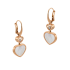 Chopard Happy Hearts Rose Gold Mother-of-Pearl Earrings 837482-5310