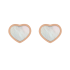 839482-5301 | Chopard Happy Hearts Rose Gold Mother-of-Pearl Earrings