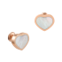 Chopard Happy Hearts Rose Gold Mother-of-Pearl Earrings 839482-5301