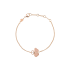 85A183-5071 | Buy Online Chopard Happy Hearts Wings Rose Gold Bracelet