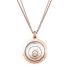 795431-9001 | Buy Chopard Happy Spirit Rose and White Gold Pendant