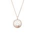 798232-9001 |Chopard Happy Spirit White and Rose Gold Diamond Pendant 