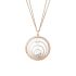 798233-9001 |Chopard Happy Spirit White and Rose Gold Diamond Pendant 