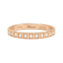 827702-5259 | Buy Chopard Ice Cube Mini Rose Gold Diamond Ring Size 53