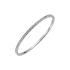 857702-1013 | Chopard Ice Cube Pure White Gold Full-Set Diamond Bangle