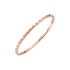 857702-5009 | Chopard Ice Cube Pure Rose Gold Half-Set Diamond Bangle