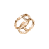 827006-5009 | Buy Chopard Ice Cube Rose Gold Diamond Ring