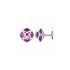 839225-1001|Buy Chopard IMPERIALE Cocktail White Gold Amethyst Earrings