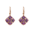 839563-5002|Buy Chopard IMPERIALE Cocktail Rose Gold Amethyst Earrings