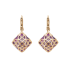 Chopard IMPERIALE Cocktail Rose Gold Amethyst Earrings 839563-5002