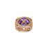 829564-5009 |Chopard IMPERIALE Rose Gold Amethyst Diamond Ring Size 52