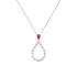 79A063-1301|Chopard L'Heure du Diamant White Gold Ruby Diamond Pendant