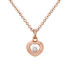 Chopard Miss Happy Rose Gold Diamond Pendant 799006-5001