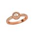 829013-5109 | Buy Online Chopard Miss Happy Rose Gold Diamond Ring