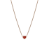 81A086-5801 | Buy Chopard My Happy Hearts Rose Gold Carnelian Necklace