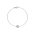 85A086-1091 | Chopard My Happy Hearts White Gold Diamond Bracelet