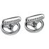 Chopard Racing Steering Wheel Cufflinks 95014-0013 Back View