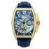 8083 CC GD FO BLUE 5N | Franck Muller Cintre Curvex Grand Date watch.