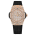 485.OX.9000.RX.1604 | Hublot Big Bang One Click King Gold Full Pave 33 mm watch. Buy Online