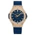 565.OX.7180.LR.1104 | Hublot Classic Fusion Blue King Gold Diamonds 38mm watch. Buy Online