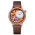 J005503500 | Jaquet Droz Petite Heure Minute Smalta Clara Tiger 35 mm watch. Buy Online