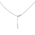 Messika Gatsby Horizontal Bar White Gold Necklace 5449