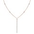 5448 | Messika Gatsby Vertical Bar Pink Gold Necklace. Buy online.