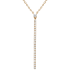 Messika Gatsby Vertical Bar Yellow Gold Necklace 5448