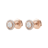 Messika Joy Round Diamonds 2x0,25ct Pink Gold Earrings 4445