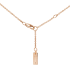 Messika Joy Trilogy Pink Gold Necklace 7030