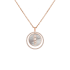 10834|Buy Online Messika Lucky Move MM Pink Gold Diamond Pearl Pendant