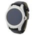 Montblanc Summit Smartwatch Steel Case Black Leather Strap 46 mm 117744