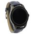 Montblanc Summit Smartwatch Black Steel Case with Navy Blue Leather Strap 46 mm 117902