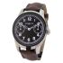 Montblanc Summit Smartwatch Titanium Case with Brown Leather Strap 46 mm 117535