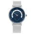 1302 | Nomos Autobahn Neomatik Date Midnight Blue Steel Bracelet 41 mm watch. Buy Online